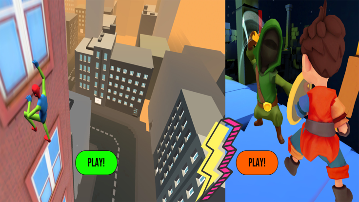 超级蜘蛛绳英雄人游戏截图