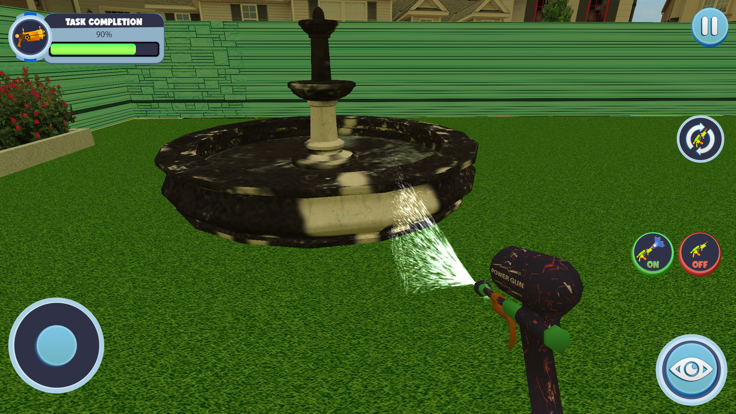 Power Washing Gun Clear Shoot游戏截图