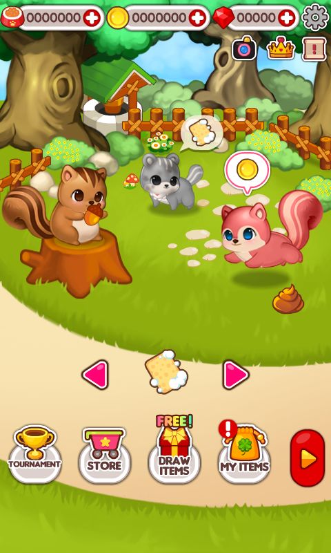Screenshot of Animal Judy: Squirrel care