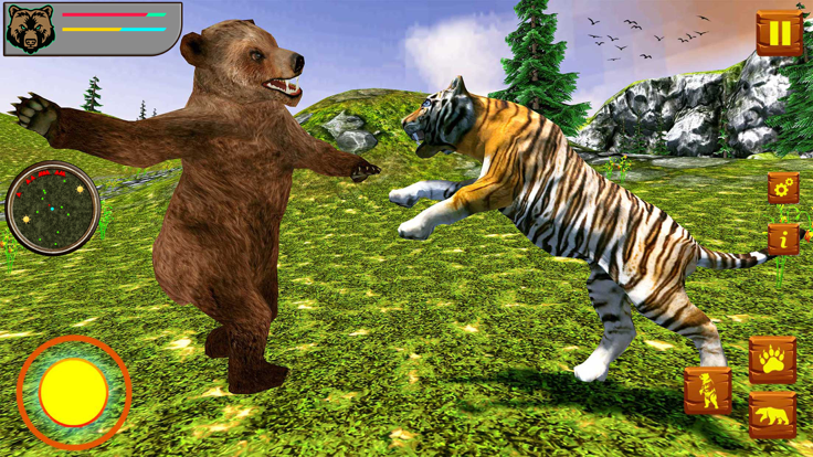 Bear Simulator Wild Animal游戏截图