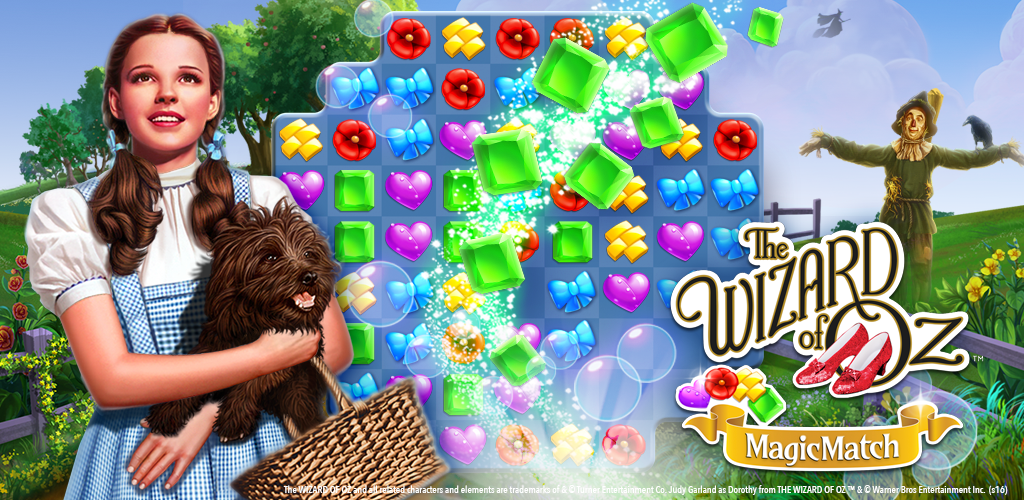 The Wizard of Oz Magic Match 3游戏截图