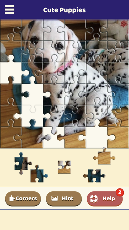 Cute Puppies Jigsaw Puzzle游戏截图
