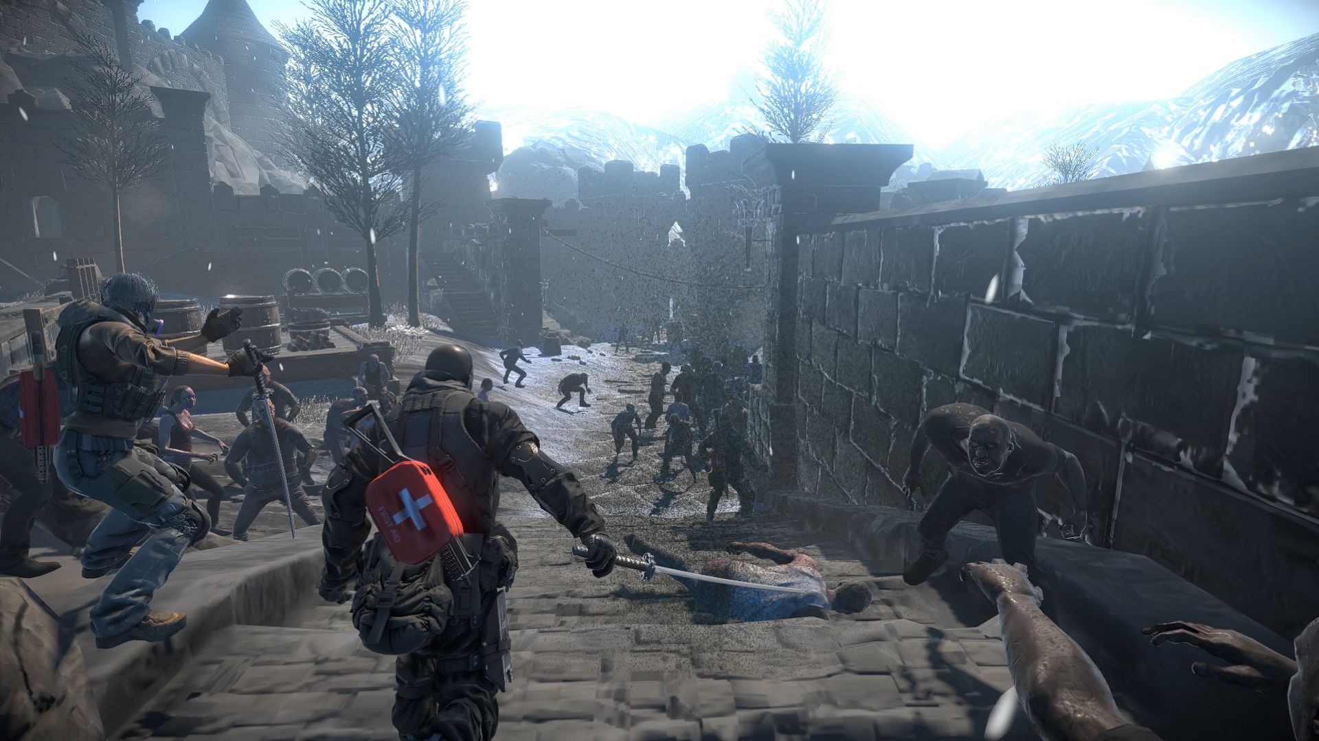 Screenshot of Zombie War:New World