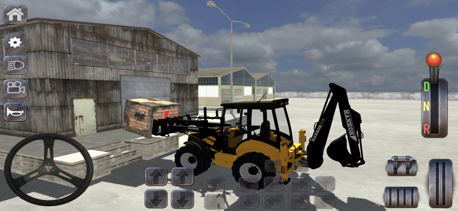 Excavator Backhoe Loader Game游戏截图