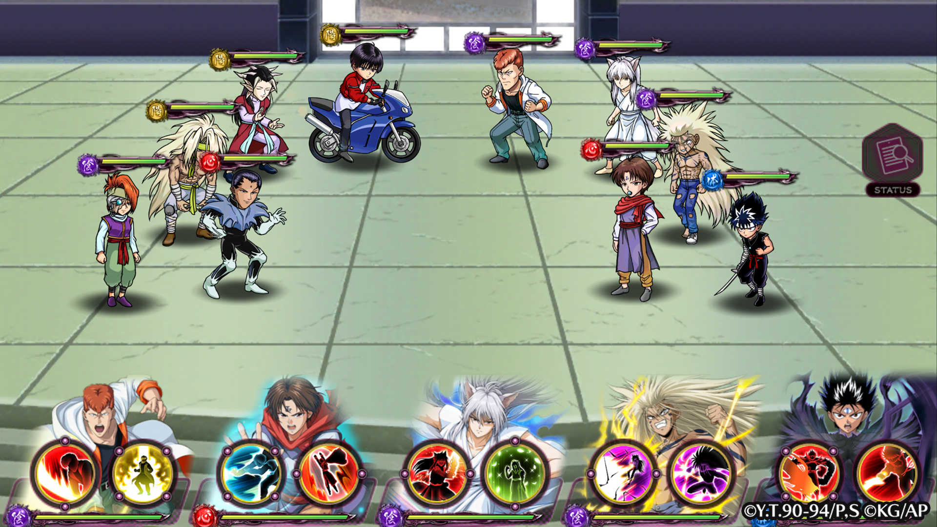 幽游白书：百分百全力战斗游戏截图