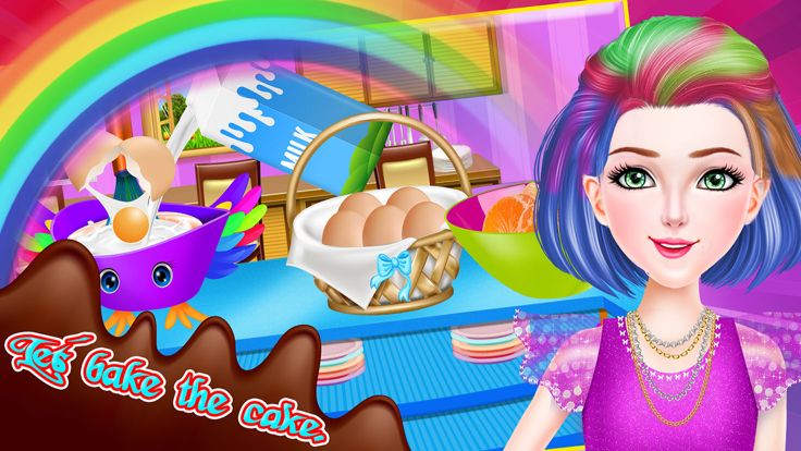 独角兽 城堡 彩虹 蛋糕 制作者游戏截图