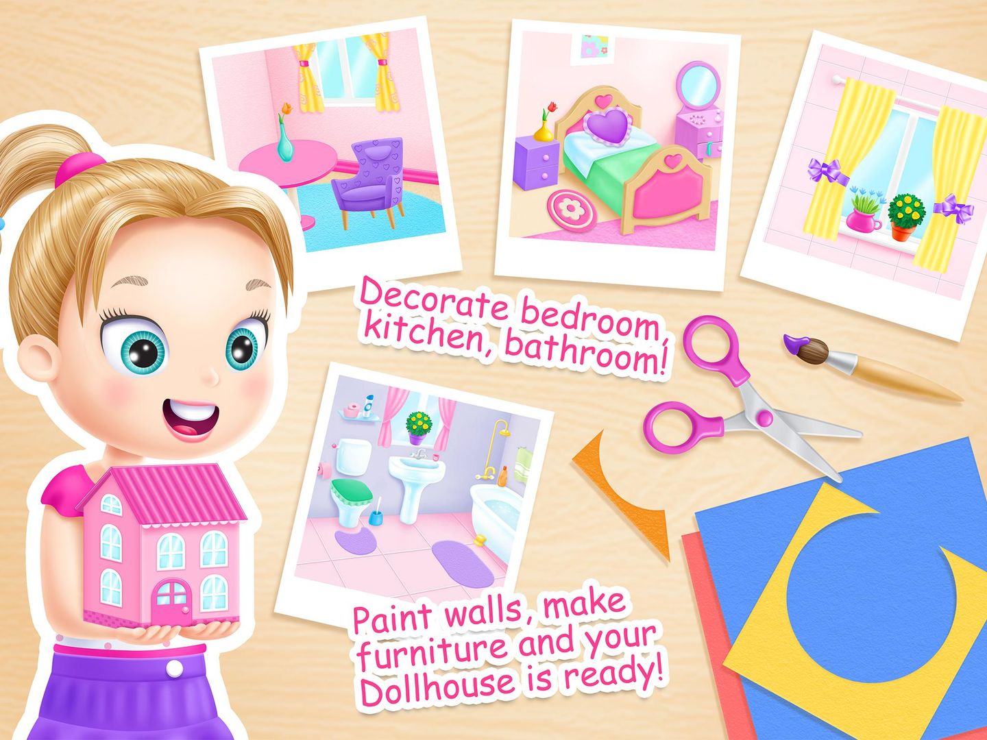Screenshot of Doll House Cleanup