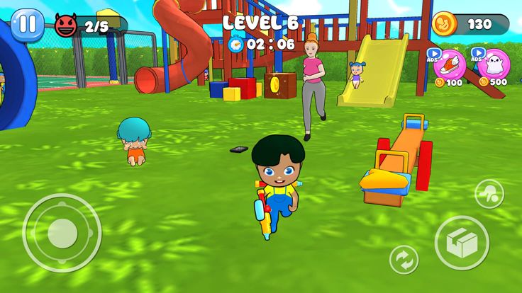 Daddy Survivor: Rainbow Prank游戏截图