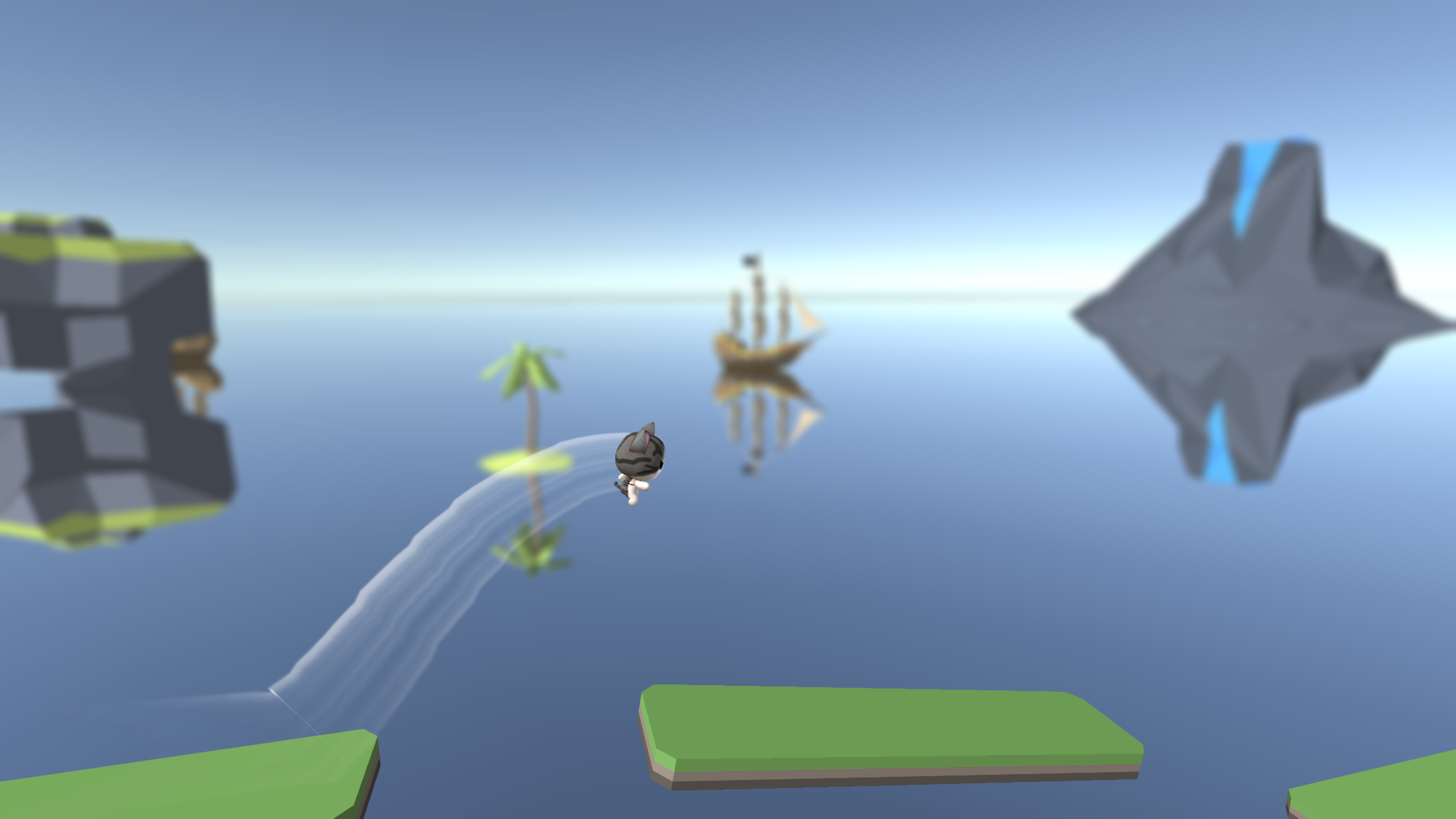 顽皮猫跑酷游戏截图