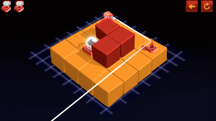 激光发射反射光线模拟游戏截图