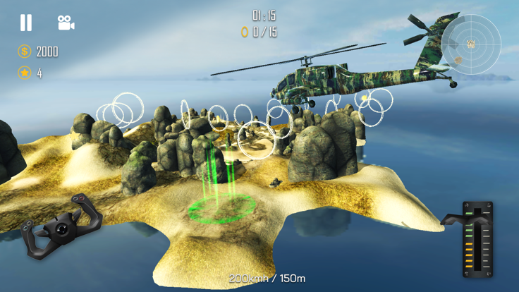 Helicopter Simulator 3D游戏截图