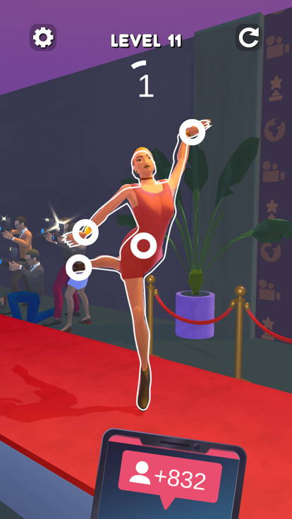 Poser Run游戏截图