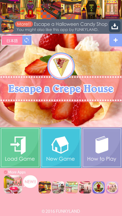Escape a Crepe House游戏截图