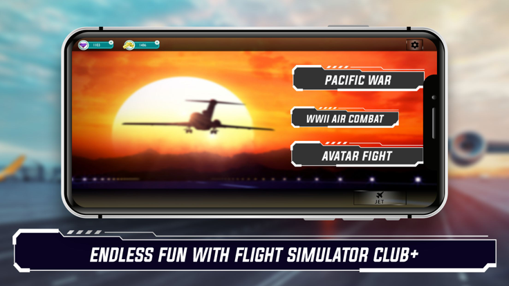 Flying Simulator Club+游戏截图