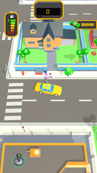Taxi Driver Idle 3D游戏截图