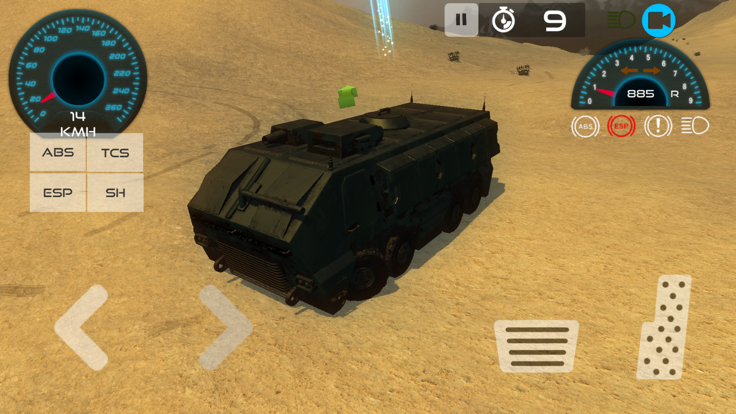 Army Vehicle Military Base Driving Simulation游戏截图
