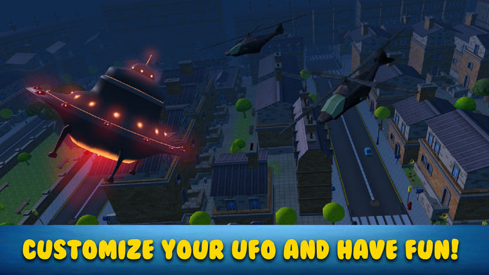 Cartoon Aliens Invasion: UFO Swarm Simulator Full游戏截图