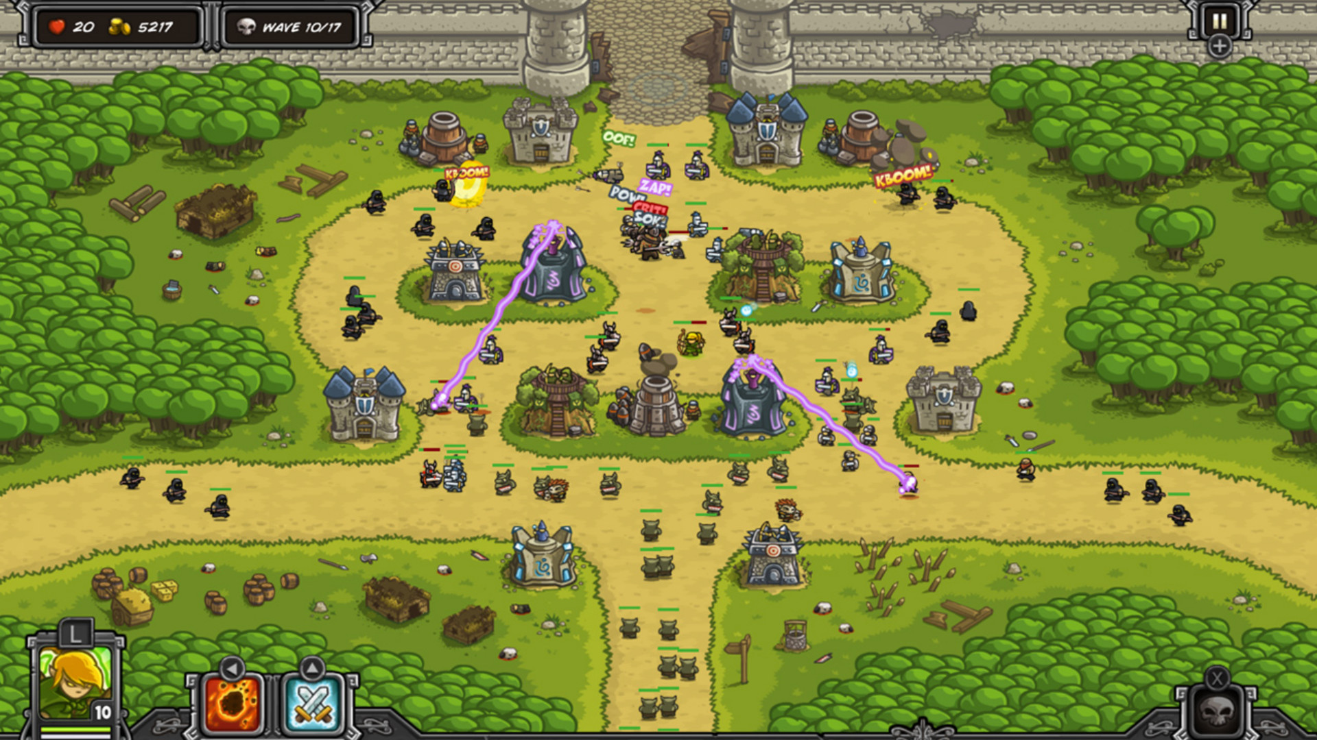 Kingdom Rush  - Tower Defense游戏截图
