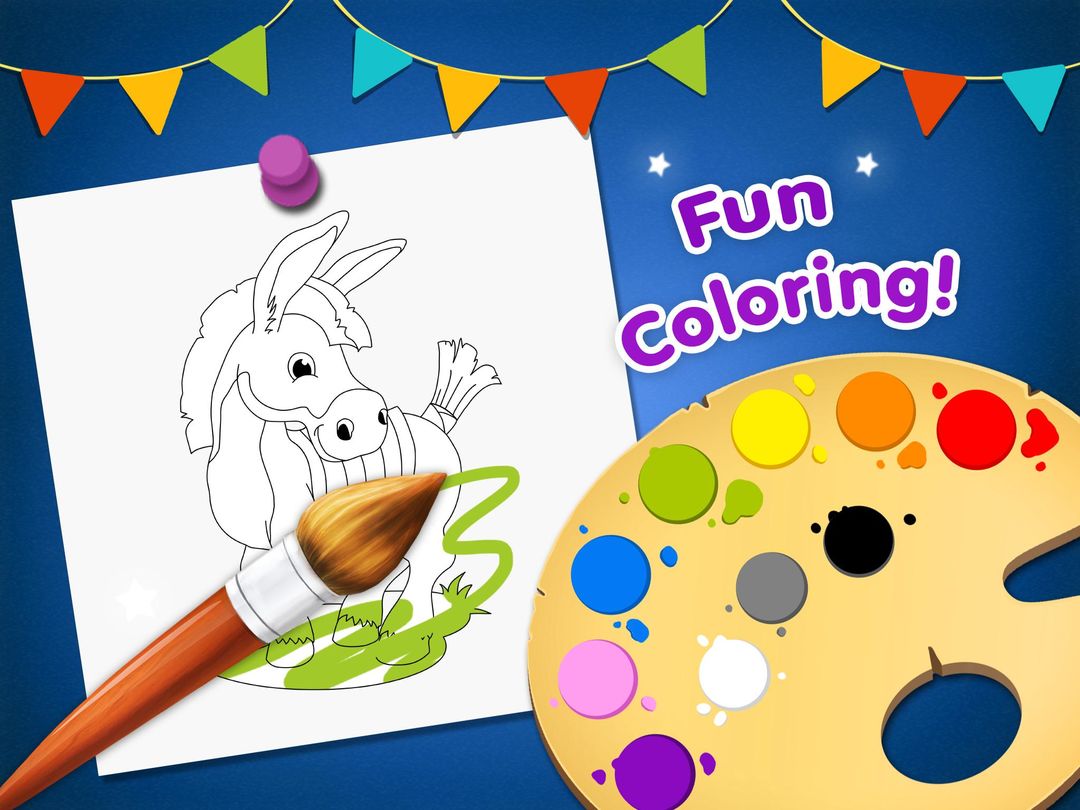 Happy Colors - Coloring Book游戏截图