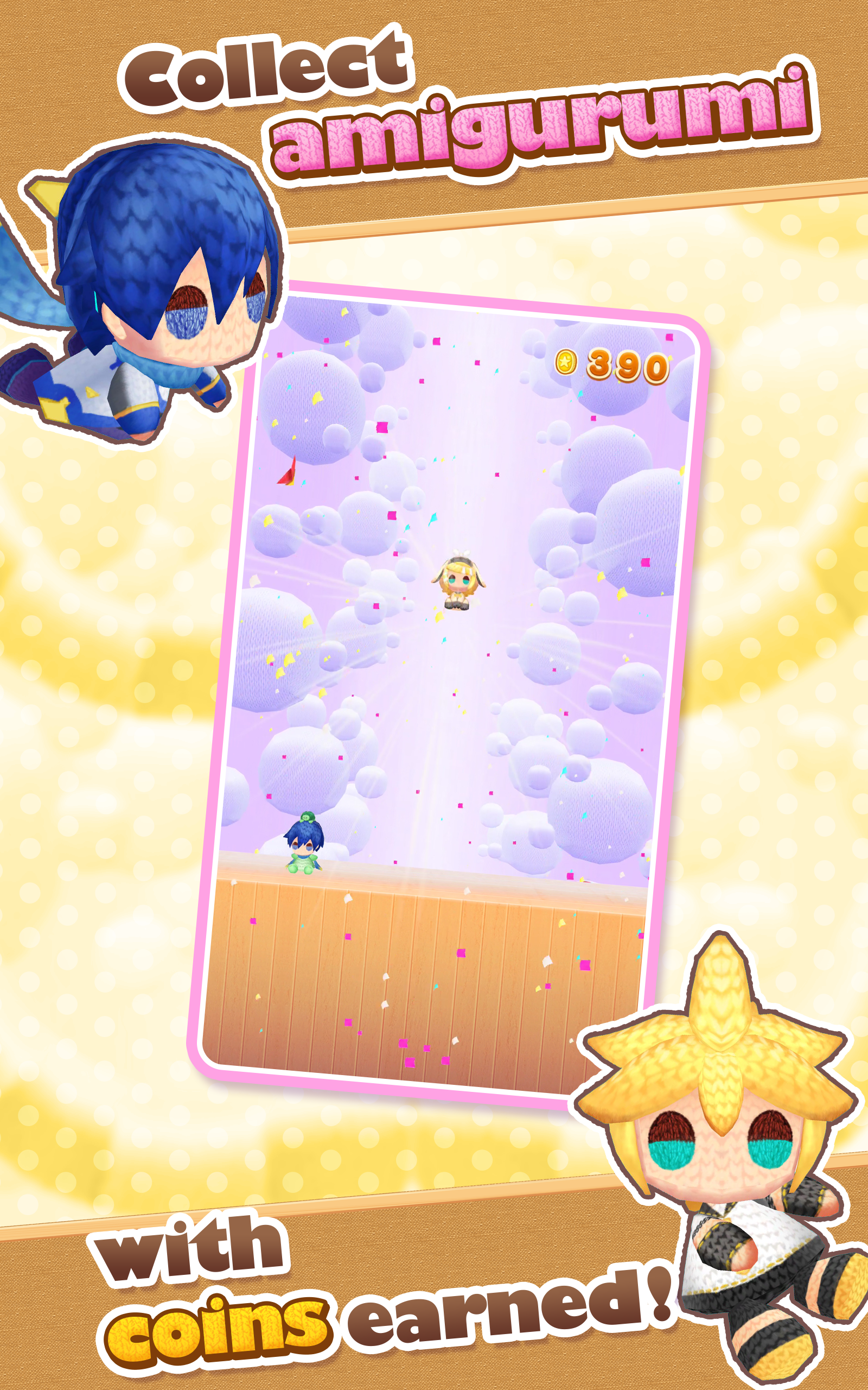 初音未来 编织玩偶 Jump游戏截图