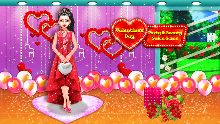 Valentine's Day Beauty Salon游戏截图