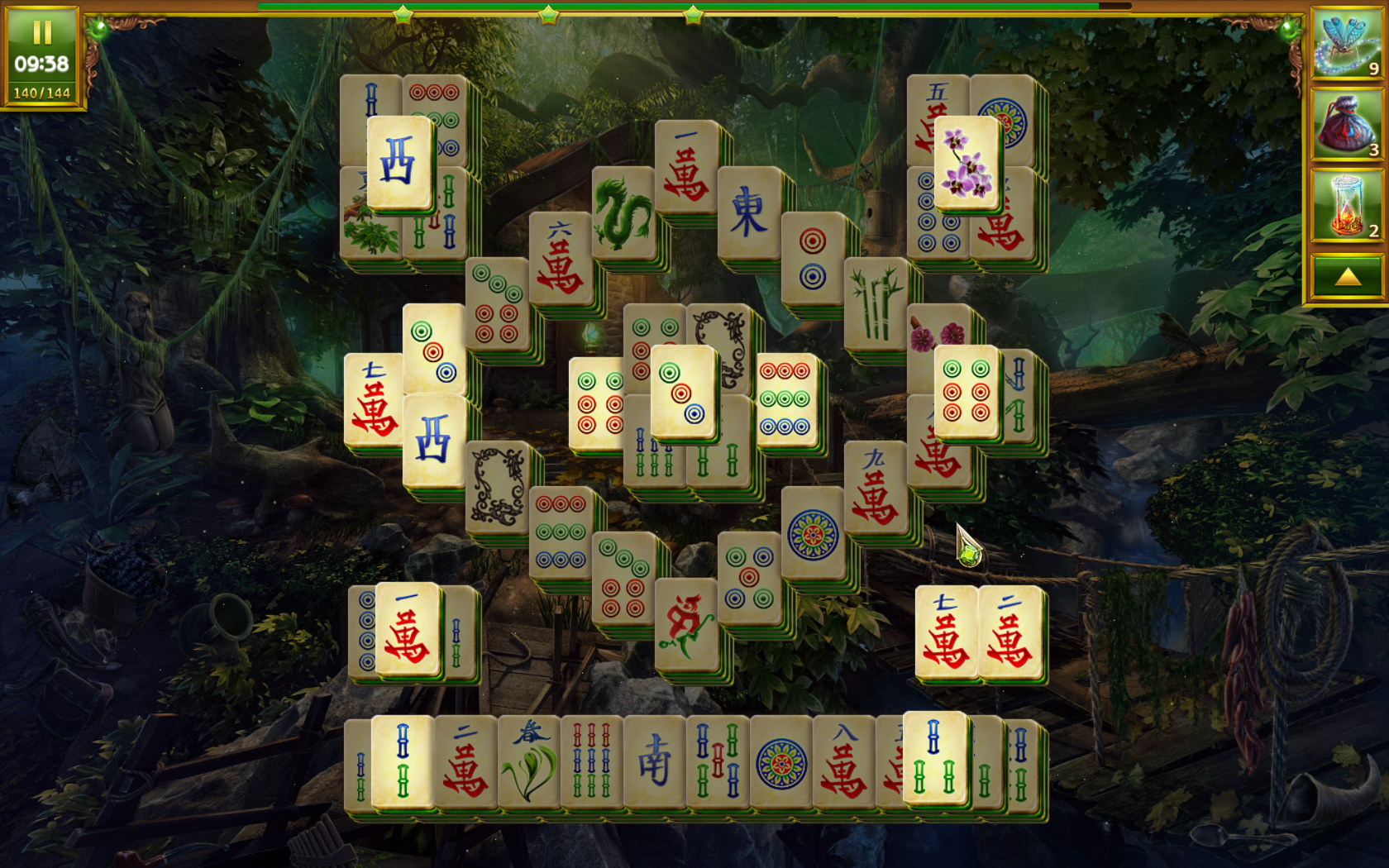 Lost Lands: Mahjong游戏截图