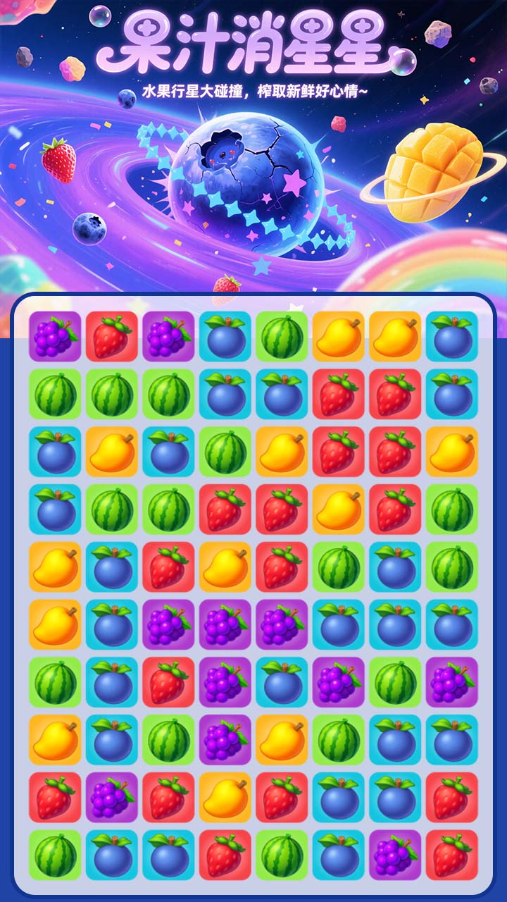 果汁消星星游戏截图