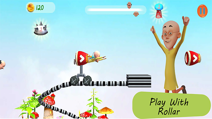 Motu Patlu Jetpack Hero游戏截图