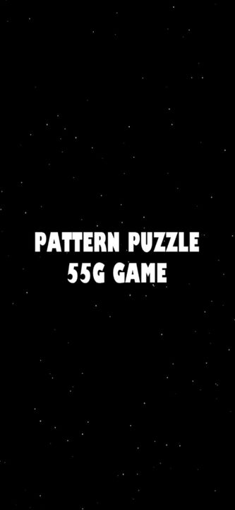 Pattern Puzzle 55g Game游戏截图