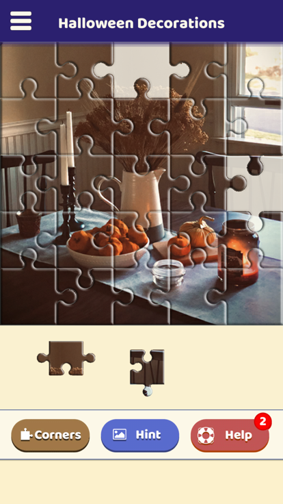 Halloween Decorations Puzzle游戏截图