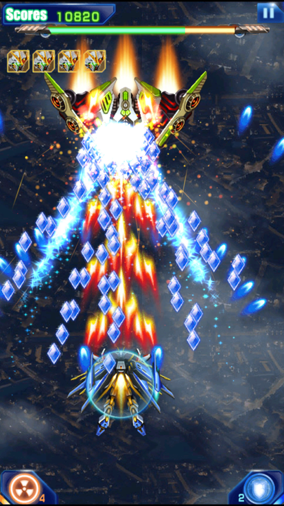 Galaxy Shooter - Fury Raiden游戏截图