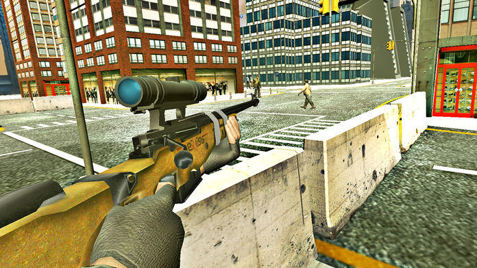 狙击手刺客战士3D反攻击游戏截图