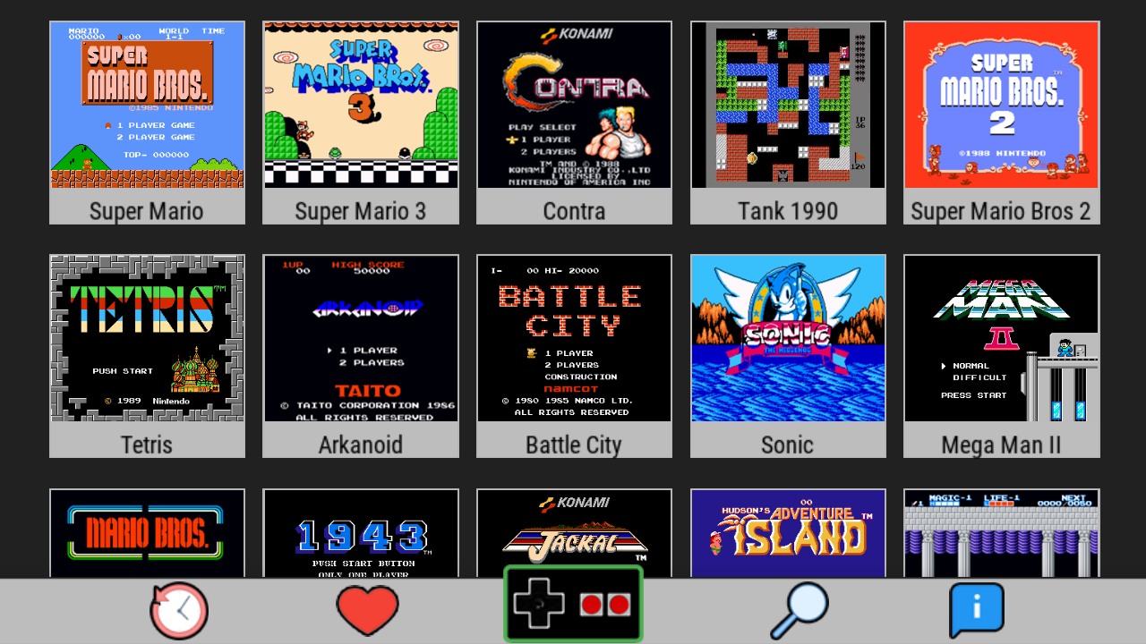 emulator classic games