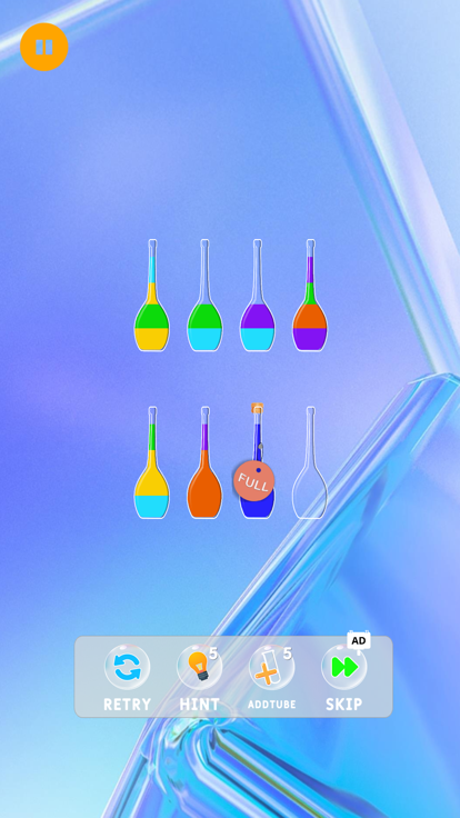 水排序-益智解谜游戏游戏截图