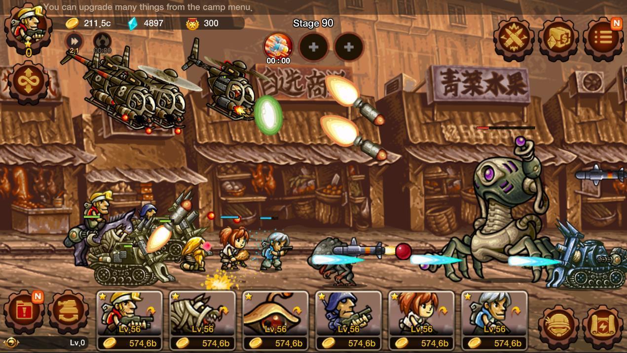 Screenshot of Metal Slug Infinity : Idle Game