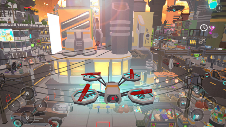 Flight Quadcopter Drone Sim游戏截图