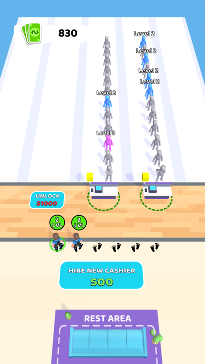 Cashier Craze游戏截图