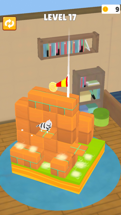 Cat Tower Maze游戏截图