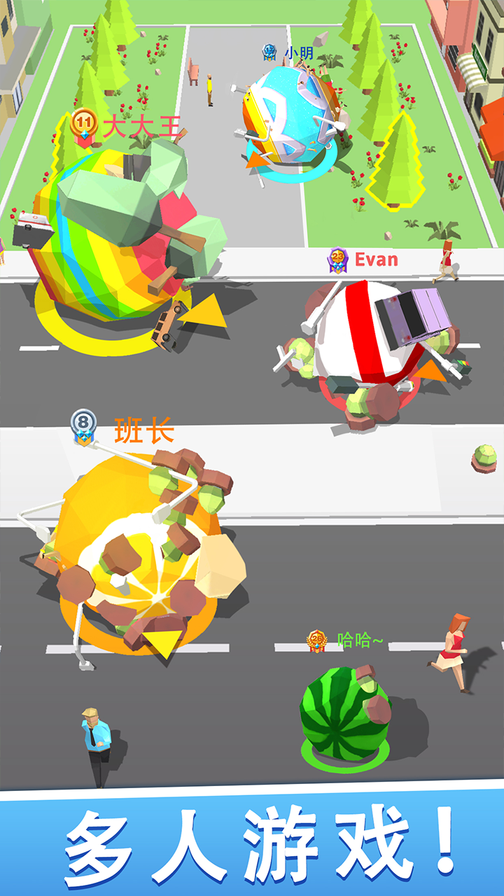 滚动大作战游戏截图