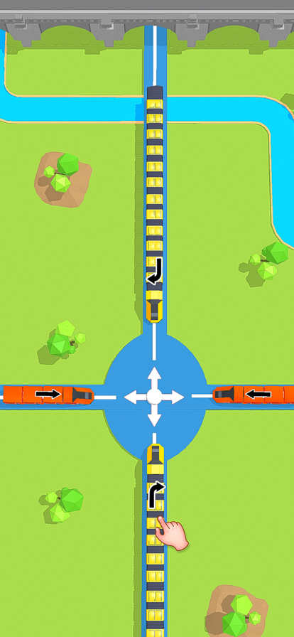Train Escape Traffic Puzzle游戏截图