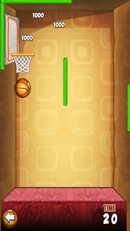 Basketball Hoops - Trick Shot游戏截图