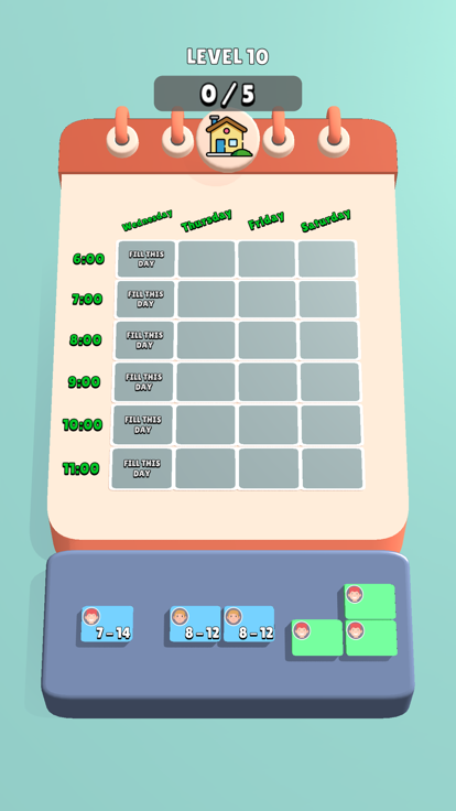 Fill The Calendar游戏截图