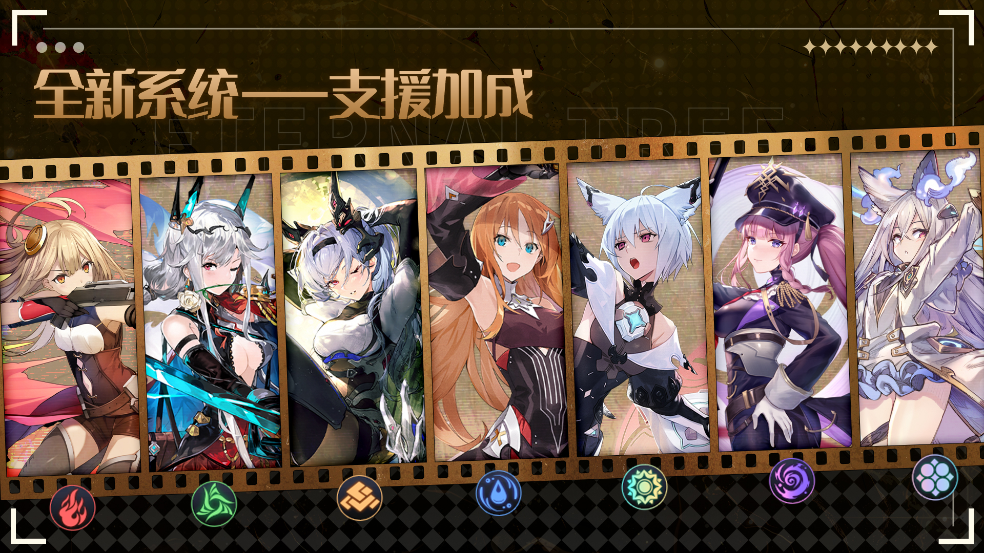 全新系统——支援加成