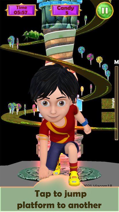 Shiva Candy Run Adventure游戏截图