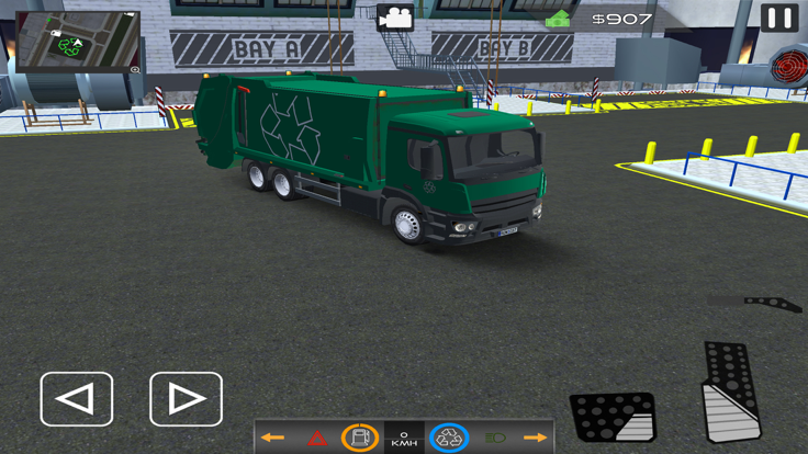垃圾车 - 卡车游戏 2021游戏截图