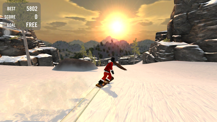 Crazy Snowboard Pro游戏截图