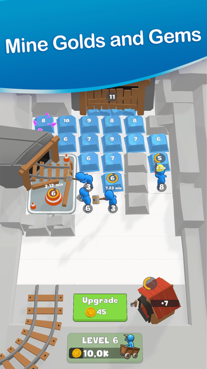 Merge and Mine游戏截图