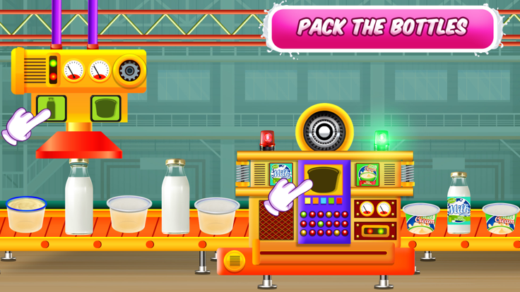 奶牛场牛奶厂游戏游戏截图