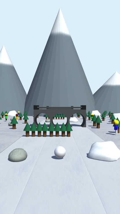 SnowRoll 3D!游戏截图
