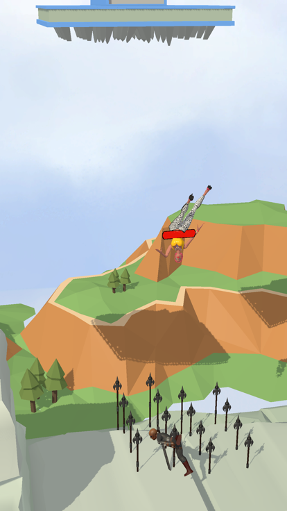 Ragdoll Jump Escape游戏截图